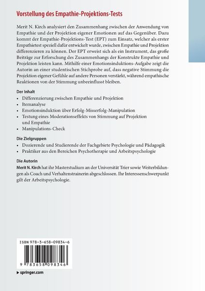 Produktbild: Vorstellung des Empathie-Projektions-Tests
