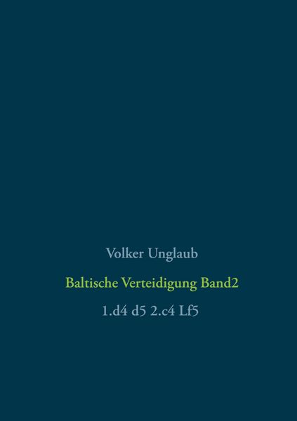Produktbild: Baltische Verteidigung Band 2
