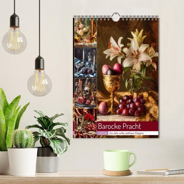 Produktbild: Barocke Pracht (Wandkalender 2026 DIN A4 hoch), CALVENDO Monatskalender