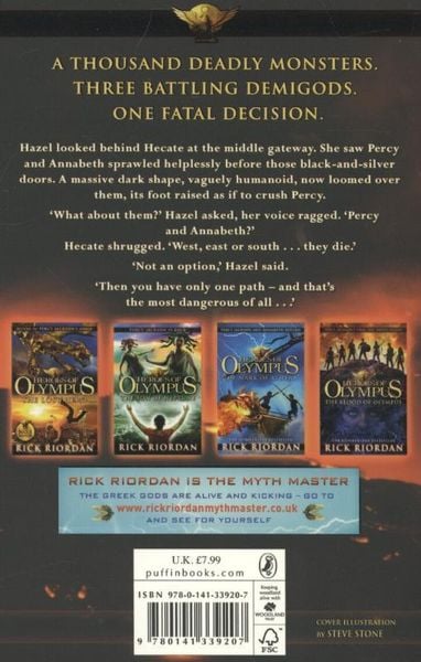 Heroes of Olympus 4. The House of Hades