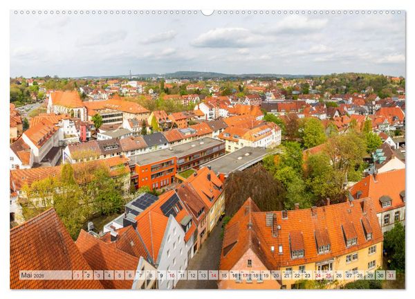 Produktbild: Historisches Osnabr&uuml;ck - Niedersachsen (Wandkalender 2026 DIN A2 quer), CALVENDO Monatskalender