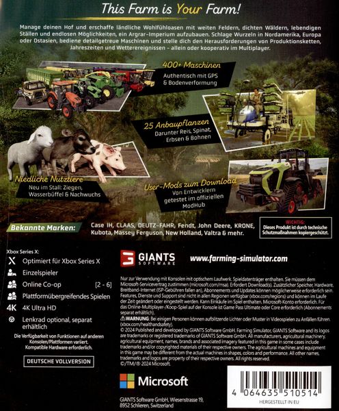 Produktbild: Landwirtschafts-Simulator 25