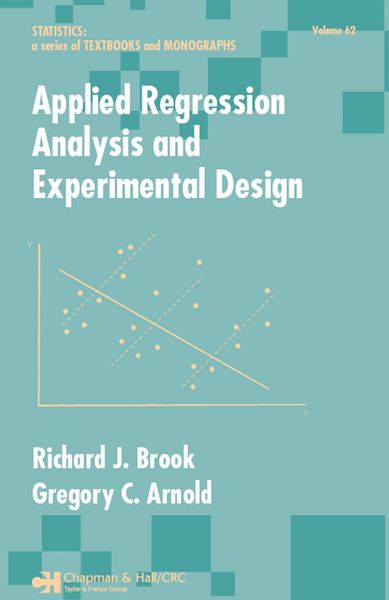 Produktbild: Applied Regression Analysis and Experimental Design