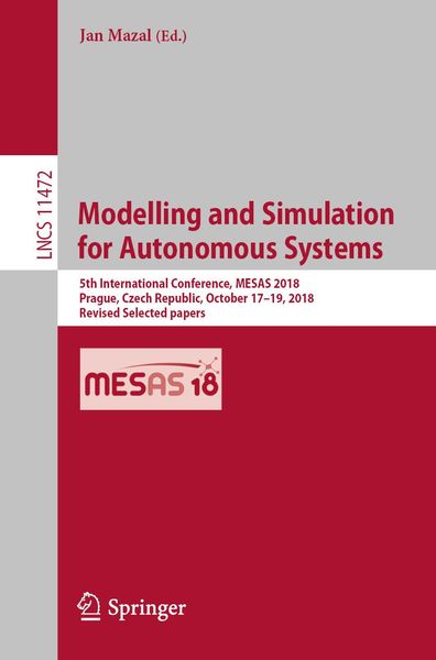 Produktbild: Modelling and Simulation for Autonomous Systems