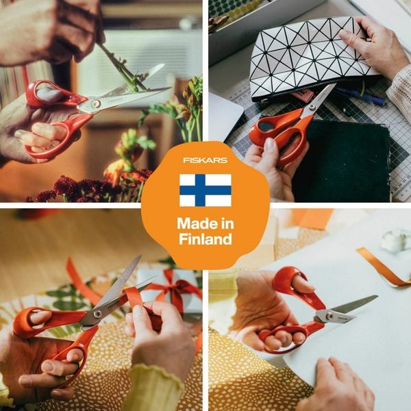 Produktbild: Fiskars Universalschere Classic Universal-Bastel-& Stoffschere, Linksh&auml;nder