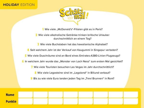 Produktbild: Sch&auml;tz mal! Holiday Edition