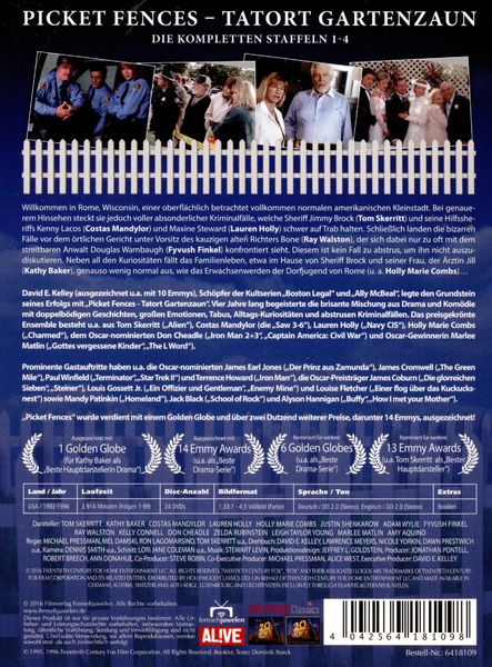 Produktbild: Picket Fences - Tatort Gartenzaun / Komplettbox [24 DVDs]