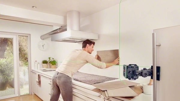 Produktbild: Bosch Home and Garden Quigo Green Set Kreuzlinienlaser