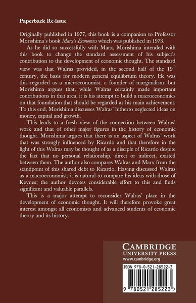 Produktbild: Walras' Economics