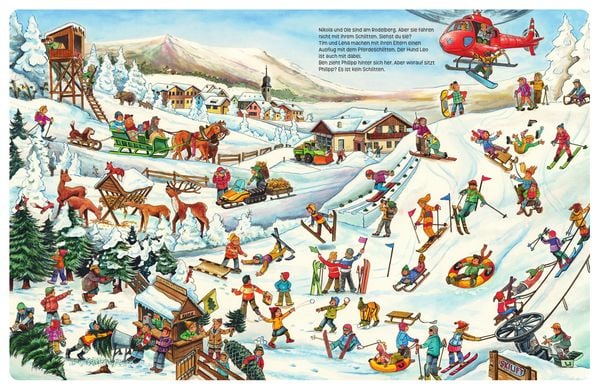 Produktbild: Mein gro&szlig;es Wimmelbilderbuch Weihnachten