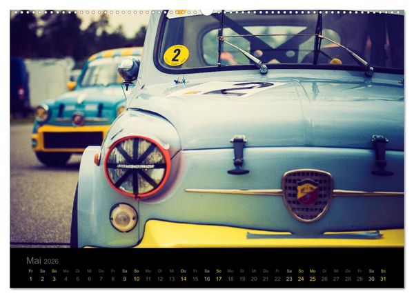 Produktbild: Abarth Racing (Wandkalender 2026 DIN A2 quer), CALVENDO Monatskalender