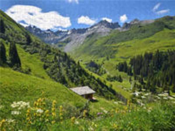 CALVENDO Puzzle Gafiertal St. Antönien Prättigau | 2000 Teile Lege-Größe 90x67cm Foto-Puzzle für glückliche Stunden