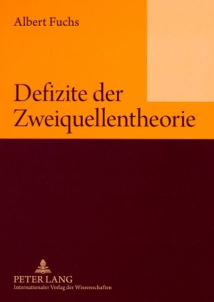 Produktbild: Defizite der Zweiquellentheorie