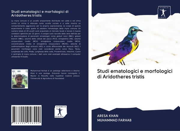 Produktbild: Studi ematologici e morfologici di Aridotheres tristis