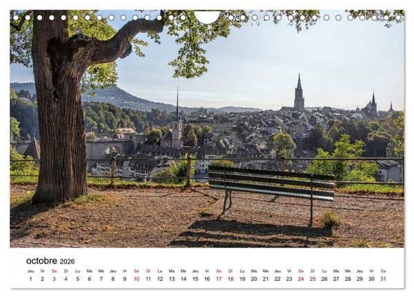 Produktbild: Visite de la Suisse (Calendrier mural 2026 DIN A4 vertical), CALVENDO calendrier mensuel