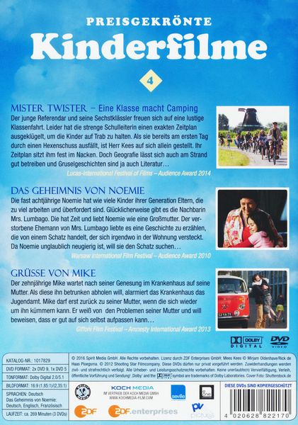 Produktbild: Preisgekr&ouml;nte Kinderfilme 4 [3 DVDs]