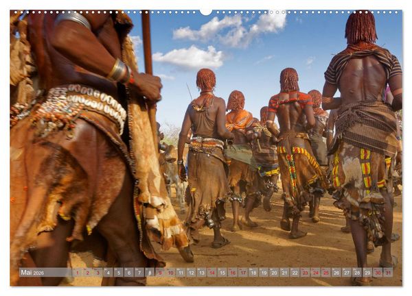 Produktbild: neunziggrad photoart: &auml;thiopien von nord nach s&uuml;d (hochwertiger Premium Wandkalender 2026 DIN A2 quer), Kunstdruck in Hochglanz