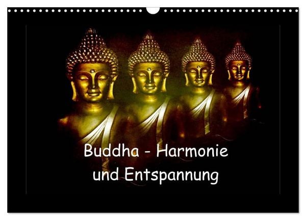 Produktbild: Buddha - Harmonie und Entspannung (Wandkalender 2027 DIN A3 quer), CALVENDO Monatskalender