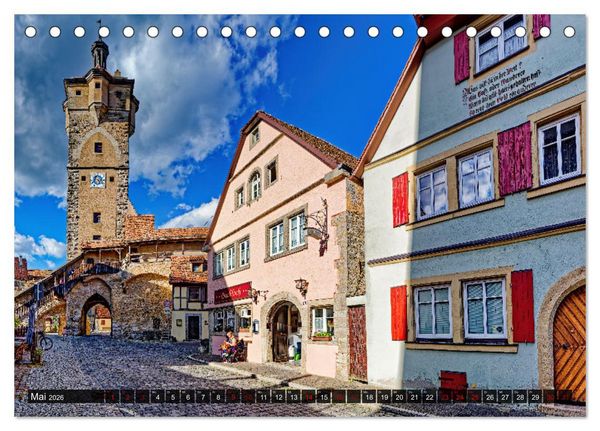 Produktbild: T&uuml;rme und Tore (Tischkalender 2026 DIN A5 quer), CALVENDO Monatskalender