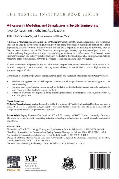 Produktbild: Advances in Modeling and Simulation in Textile Engineering