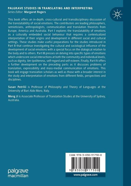 Produktbild: Exploring the Translatability of Emotions