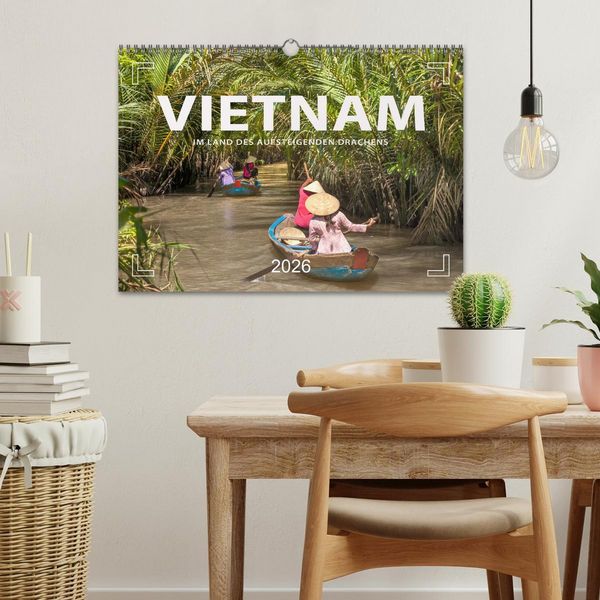 Produktbild: VIETNAM - Im Land des aufsteigenden Drachens (Wandkalender 2026 DIN A3 quer), CALVENDO Monatskalender