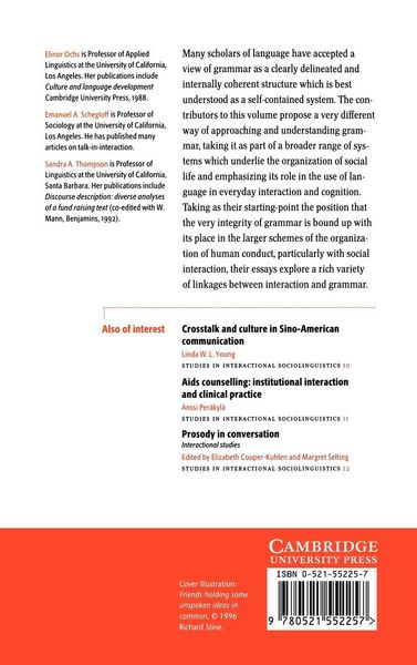 Produktbild: Interaction and Grammar