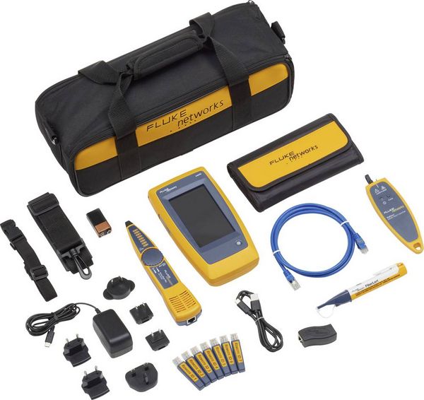 Produktbild: Fluke Networks LIQ-KIT-VFL-FBRLRT Kabel, Netzwerk und WiFi Industrial Ethernet-Tester
