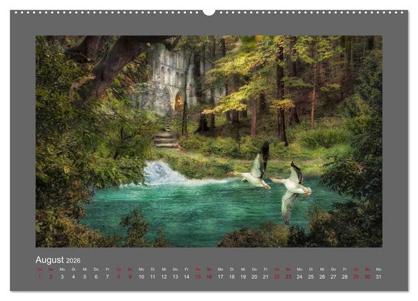 Produktbild: Waldgeheimnisse (Wandkalender 2026 DIN A2 quer), CALVENDO Monatskalender