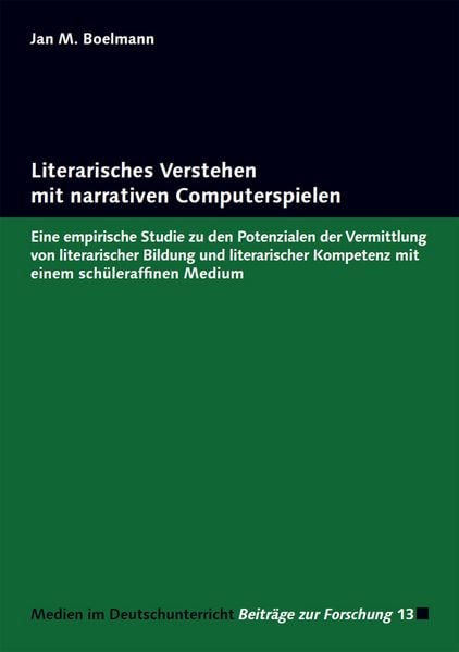 Produktbild: Literarisches Verstehen mit narrativen Computerspielen