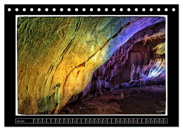 Produktbild: Tropfstein Dechenh&ouml;hle (Tischkalender 2026 DIN A5 quer), CALVENDO Monatskalender