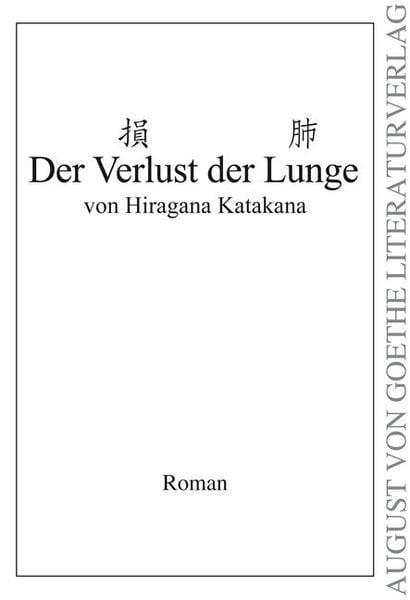 Produktbild: Der Verlust der Lunge