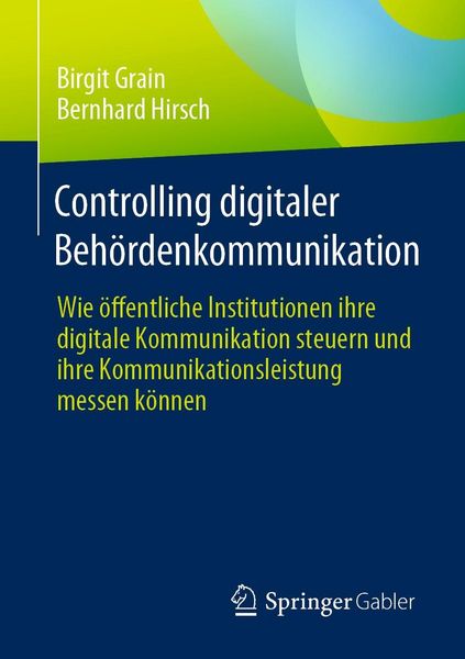 Produktbild: Controlling digitaler Beh&ouml;rdenkommunikation