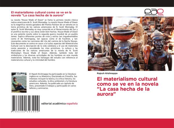 Produktbild: El materialismo cultural como se ve en la novela "La casa hecha de la aurora"