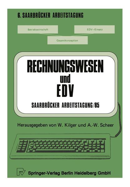 Produktbild: Rechnungswesen und EDV Saarbr&uuml;cker Arbeitstagung /85
