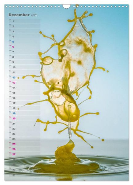 Produktbild: Farbenfreudig (Wandkalender 2026 DIN A3 hoch), CALVENDO Monatskalender