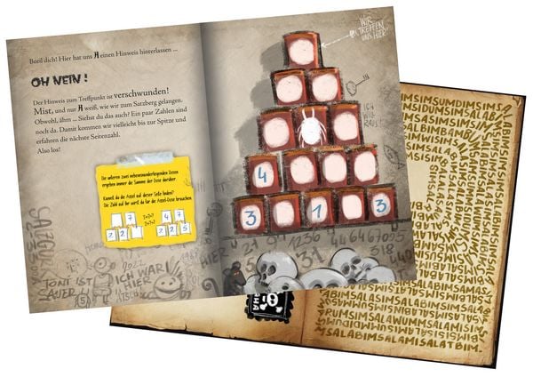 Produktbild: Das kleine B&ouml;se R&auml;tselbuch (Das kleine B&ouml;se Buch)