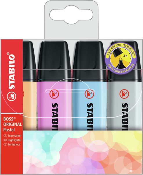 Produktbild: STABILO Textmarker BOSS ORIGINAL Pastel