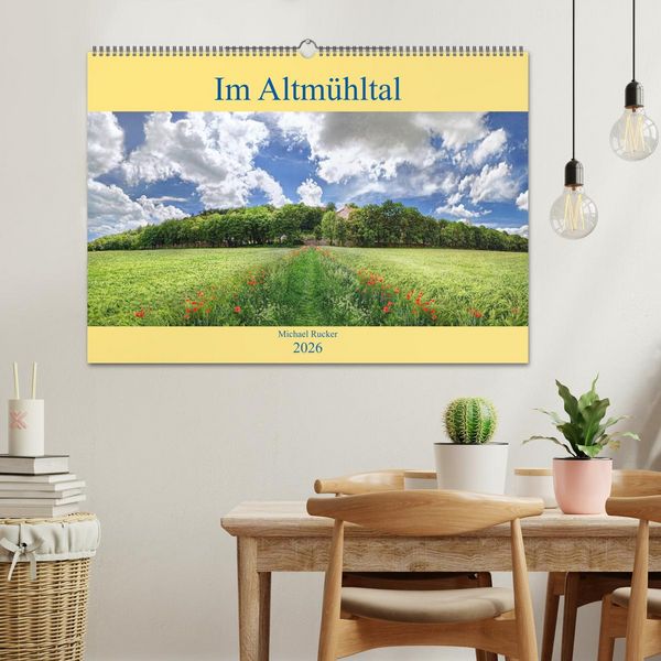 Produktbild: Im Altm&uuml;hltal (Wandkalender 2026 DIN A2 quer), CALVENDO Monatskalender