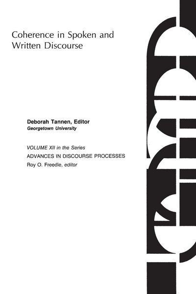 Produktbild: Coherence in Spoken and Written Discourse