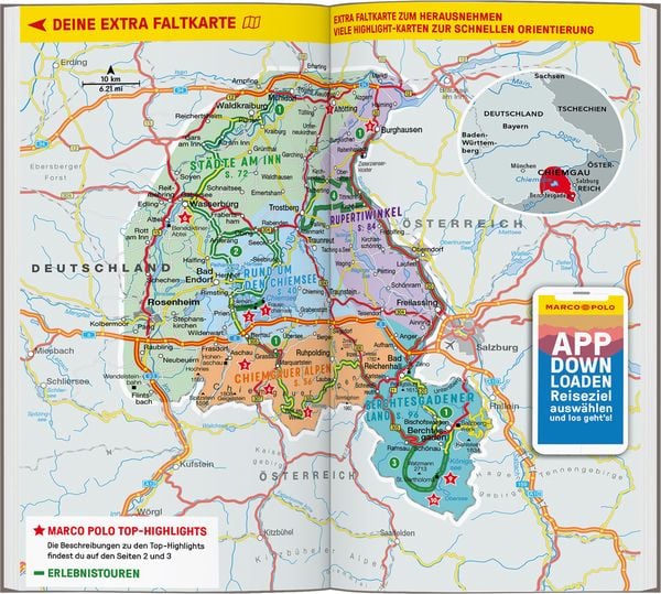 Produktbild: MARCO POLO Reisef&uuml;hrer Chiemgau, Berchtesgadener Land