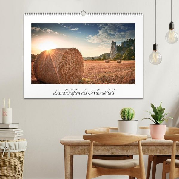 Produktbild: Landschaften des Altm&uuml;hltals (Wandkalender 2027 DIN A2 quer), CALVENDO Monatskalender