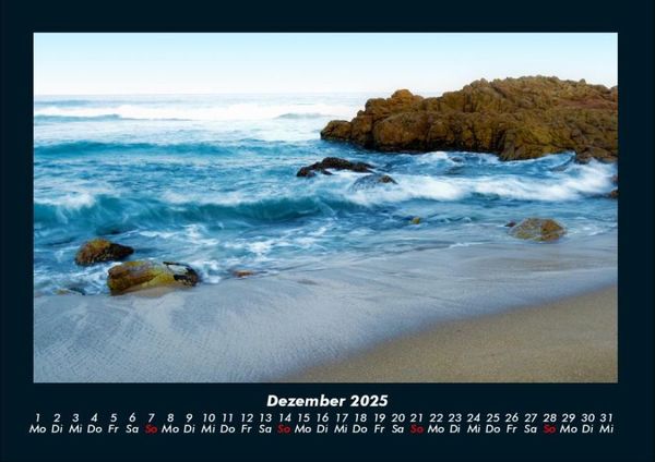 Produktbild: Meereslandschaften 2025 Fotokalender DIN A4