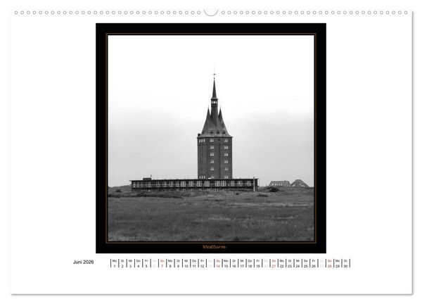 Produktbild: Wangerooge in Fine Art (hochwertiger Premium Wandkalender 2026 DIN A2 quer), Kunstdruck in Hochglanz