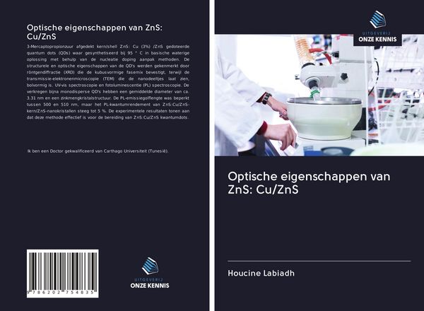 Produktbild: Optische eigenschappen van ZnS: Cu/ZnS