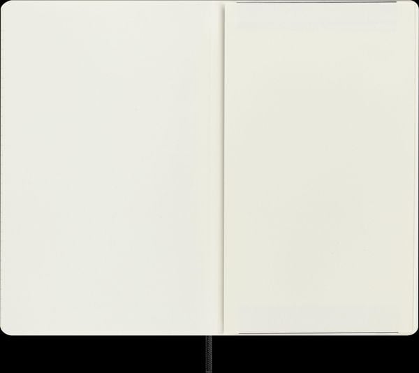 Produktbild: Moleskine Vegea Boa Notizbuch Large/A5 liniert weicher Einband schwarz in Box