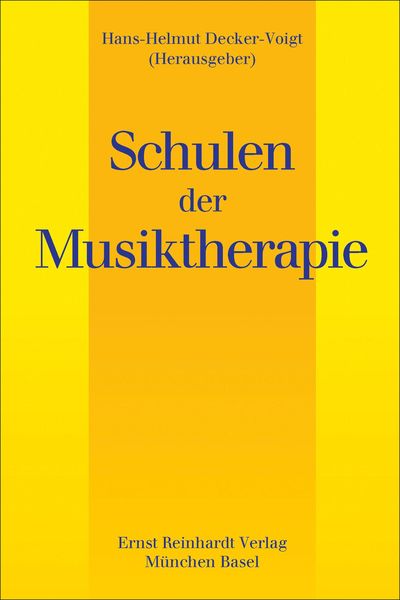 Produktbild: Schulen der Musiktherapie