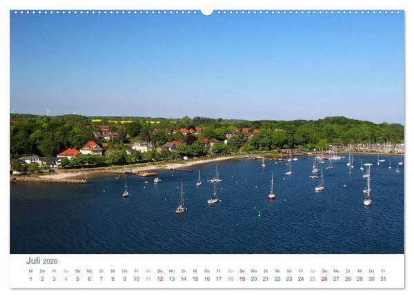 Produktbild: Eckernf&ouml;rde 2026. Impressionen rund um den Hafen (hochwertiger Premium Wandkalender 2026 DIN A2 quer), Kunstdruck in Hochglanz