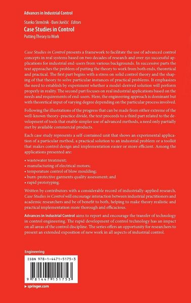 Produktbild: Case Studies in Control