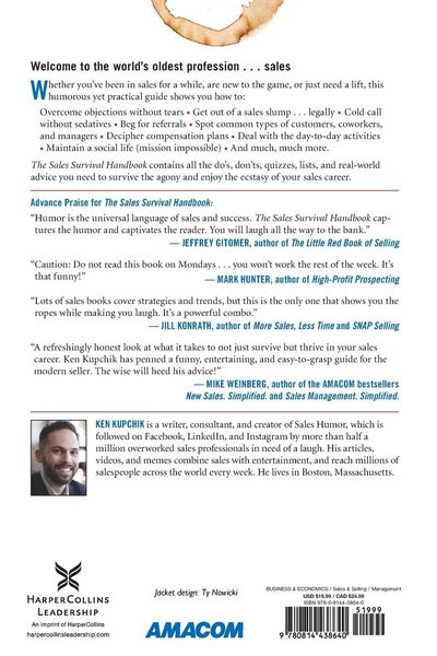 Produktbild: The Sales Survival Handbook